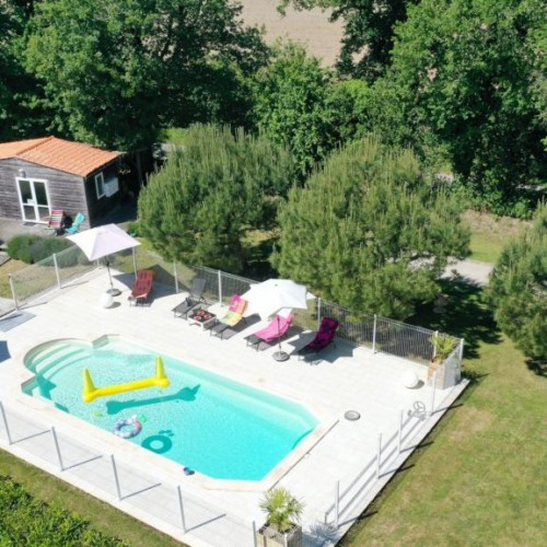 La Croix des Fontenelles - Piscine extérieure