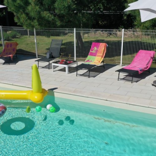 La Croix des Fontenelles - Piscine extérieure